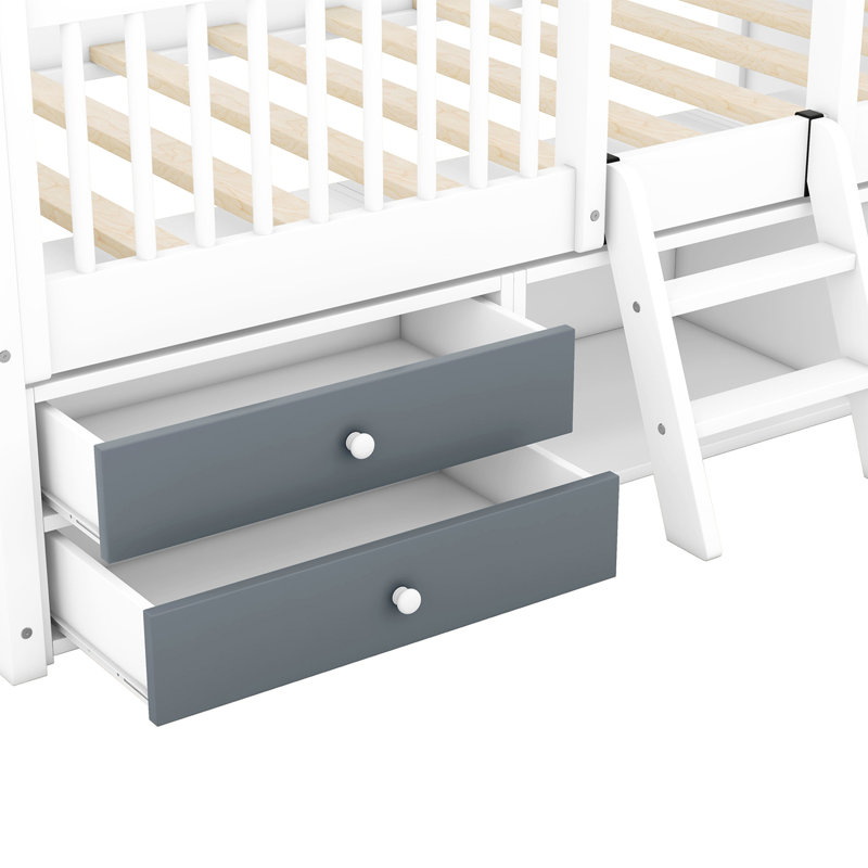 Structure de lit simple en bois