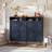 Tomoye Farmhouse Shoe Cabinet with 4 Drawers-1193631769
