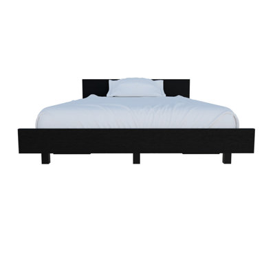 Twin Bed Base Cervants, Bedroom, Black
