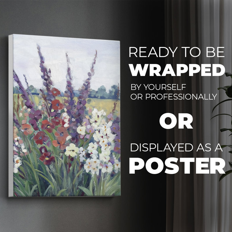 Série FLORAL DCXL III - Impression sur toile seulement - NON CADRE, H 48 po x l 32 po