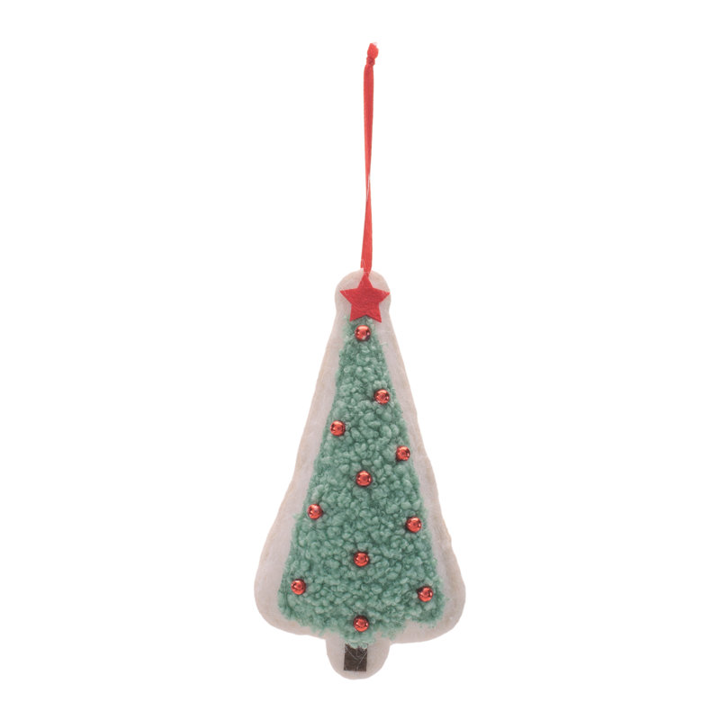 Ornements en polyester pour arbre (ensemble de 12)