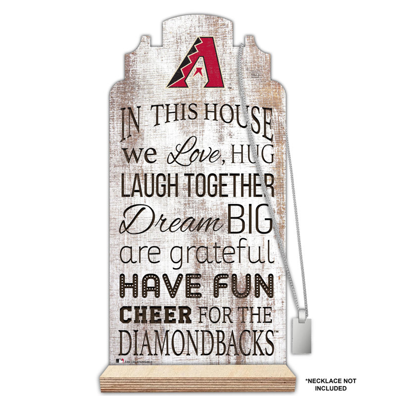 Freestanding 2 - Hook Coat Rack, Arizona Diamondbacks