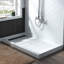  48" W x 36" D Single Threshold Non-Slip Solid Surface Shower Pan Base with Drain Assembly and Drain Cover Included-65273933-36500033