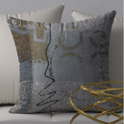 Divine Ideal Square Pillow Cover & Insert