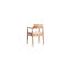Ensemble de table et chaises de salle à manger moderne 4 pièces, bois de hêtre naturel, 67,0 x 29,5 x 35,4 pouces | Plateau durable en panneau de fibres à densité moyenne, design scandinave élégant | Parfait pour les réunions de famille et les sal