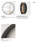Jon 2 Tiered Circle Round Wall Shelf