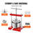 VEVOR VEVOR Fruit Wine Press Manual Press For Wine Makin Manual Slow Masticating & Cold Press Juicer