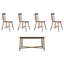 Raphael Solid Wood Dining Set