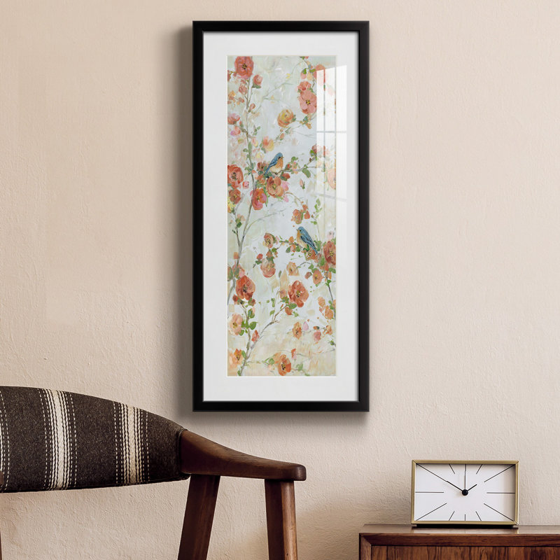 " Bluebirds And Blossoms ", Black