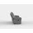 Senai 64" Traditional Microfiber Manual Reclining Loveseat with Dual Manual Tab Pull Reclining, Durable Reinforced Frame