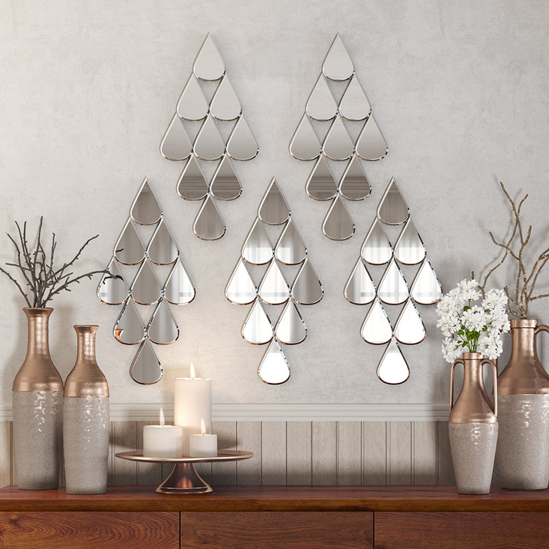 Santoro Wood Flat Wall Mirror