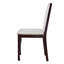 Ensemble de 4 chaises de salle à manger à haut dossier avec capitonnage à boutons et garniture cloutée-1334670929