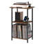 Manufactured Wood,Metal 75.5cm H Media Shelves