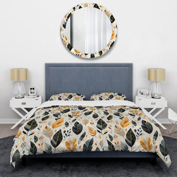 East Urban Home Tiza No Floral Duvet Cover Set | Wayfair