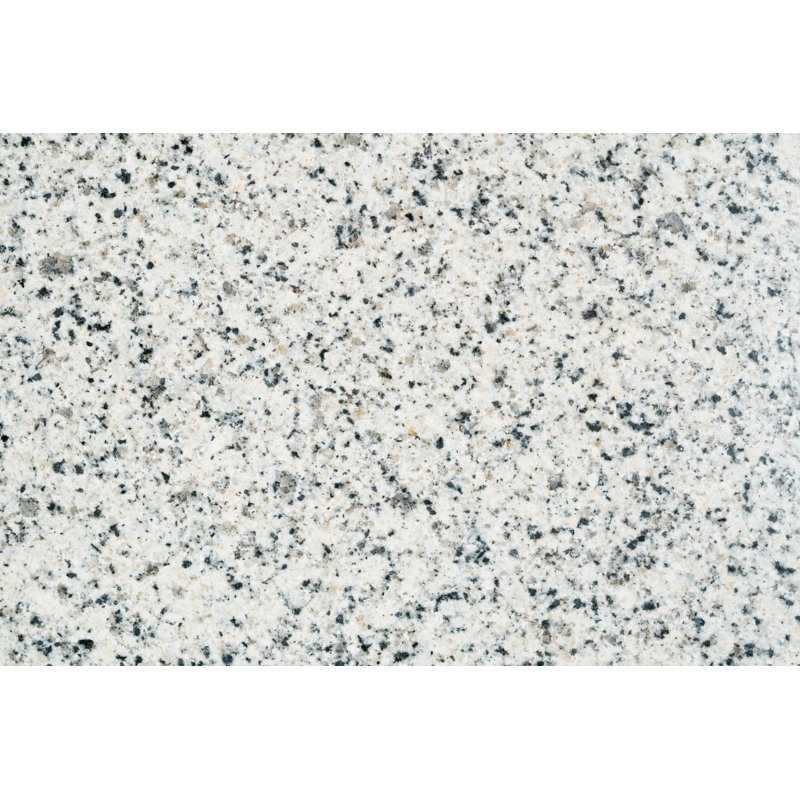 Carreau de mur et de sol en granite 12 po x 12 po, Blanc platine