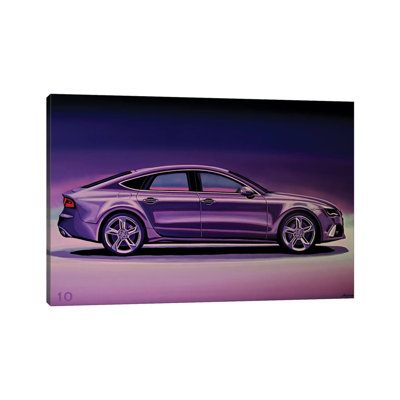 Audi RS7 2013 by Paul Meijering - Wrapped Canvas Painting