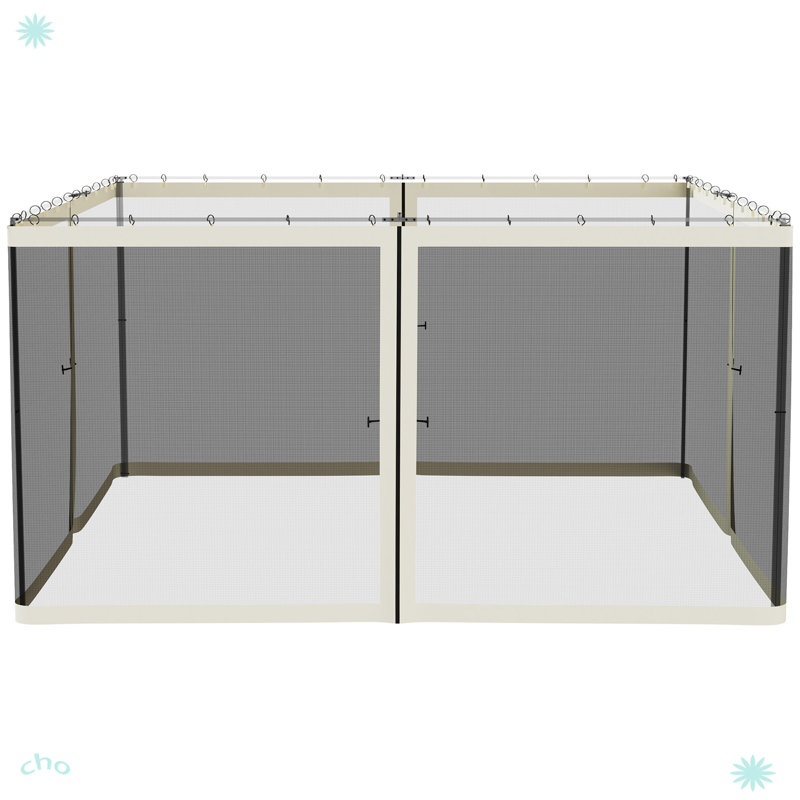 Replacement Mesh Sidewall Netting For Patio Gazebos And Canopy Tents