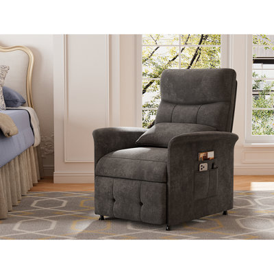 32"W Power Recliner Chair with Vibration Massage and Heating