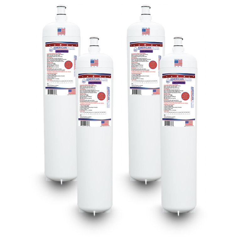 Ice140-S Water Filters, Compatible with HF90-S-SR Water Filters (made by AFC) - 4 Filters