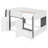 Modern House Style Low Loft Bed With Storage Cabinet, Full Size-55442901