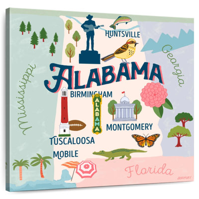 State Maps - Alabama Attractions