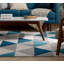 Rivka Power Loom Blue/Grey/Cream Rug-19791383