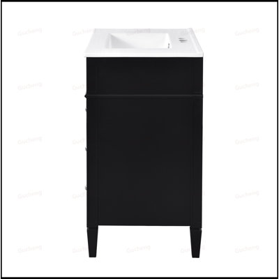 Meuble-lavabo 30 po avec lavabo et 2 tiroirs