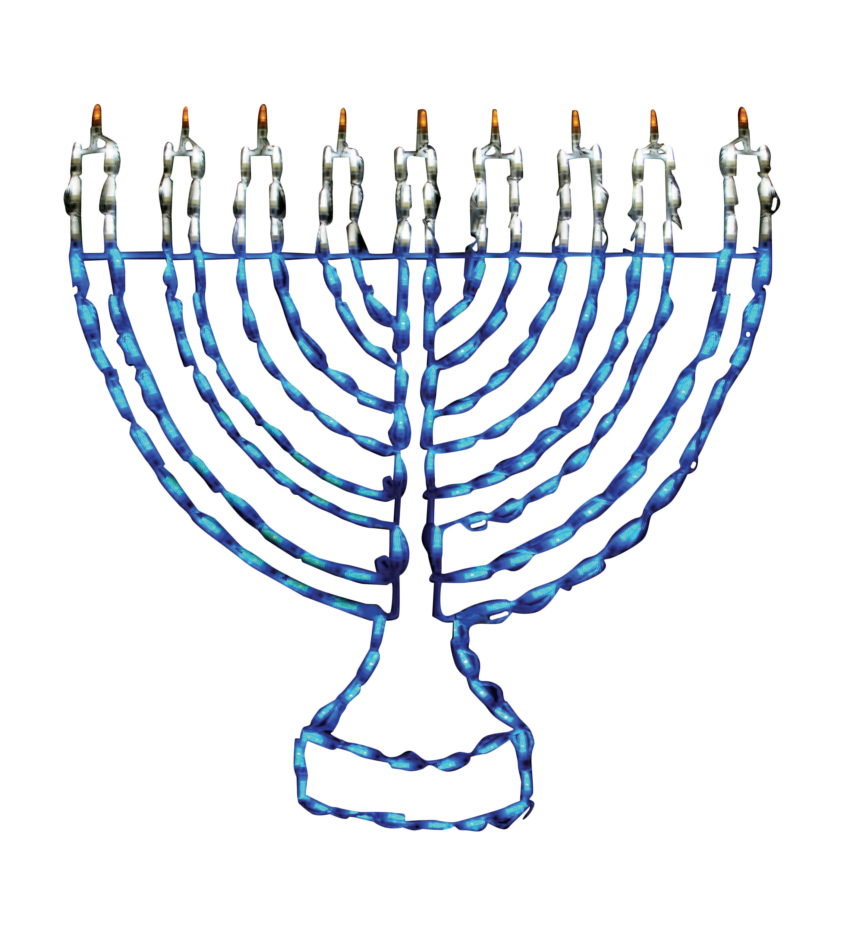 The Holiday Aisle® Menorah LED Lighted Display | Wayfair