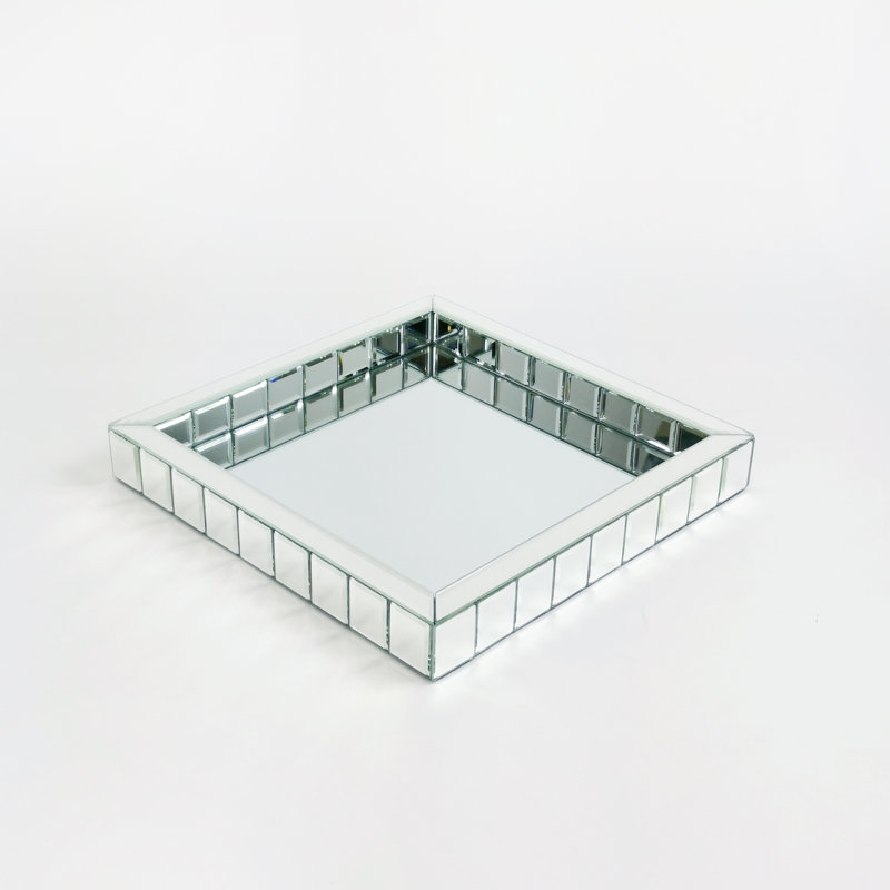 Plateau de meuble-lavabo à Miroir lumineux Sequeira, L 14,5 po x L 14,5 po