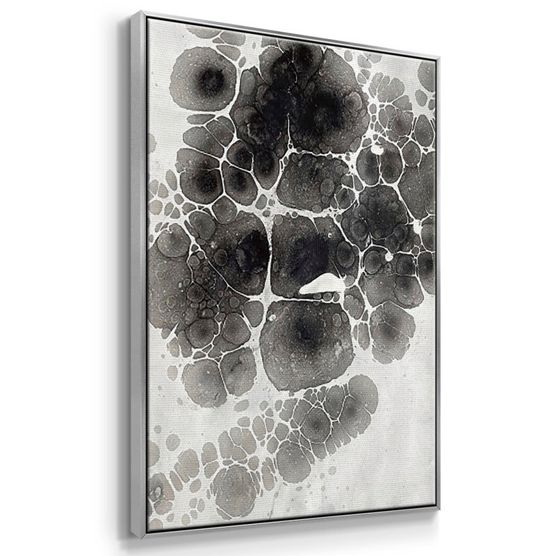 Marble X - ensemble de 3 reproductions sur toile, Argent, H 36 po x l 72 po