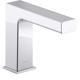 Strayt Touchless Bathroom Sink Faucet with Kinesis Sensor Technology and Mixer, Ac-powered