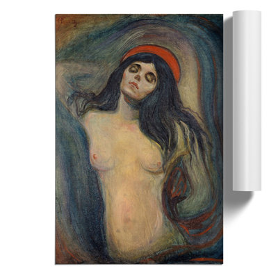 Madonna by Edvard Munch - Frameless Print