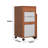 Daniele 122Cm W Elongated Writing Desk and Chair Set