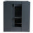 31'' Single Bathroom Vanity with Granite Top-1239835072