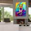«Pop Art German Shepherd» par Furbaby Affiliates, art mural sur toile-1541618602