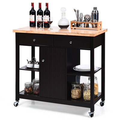 96 cm W Kitchen Island with Top