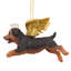 Rottweiler Dog Angel Holiday Ornament