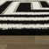 Tapis blanc / noir à motif géométrique Wilk