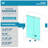 KW04 62 - 66 In. W X 76 In. H Single Sliding Frameless Shower Door With 3/8 In. Clear Glass-101548258