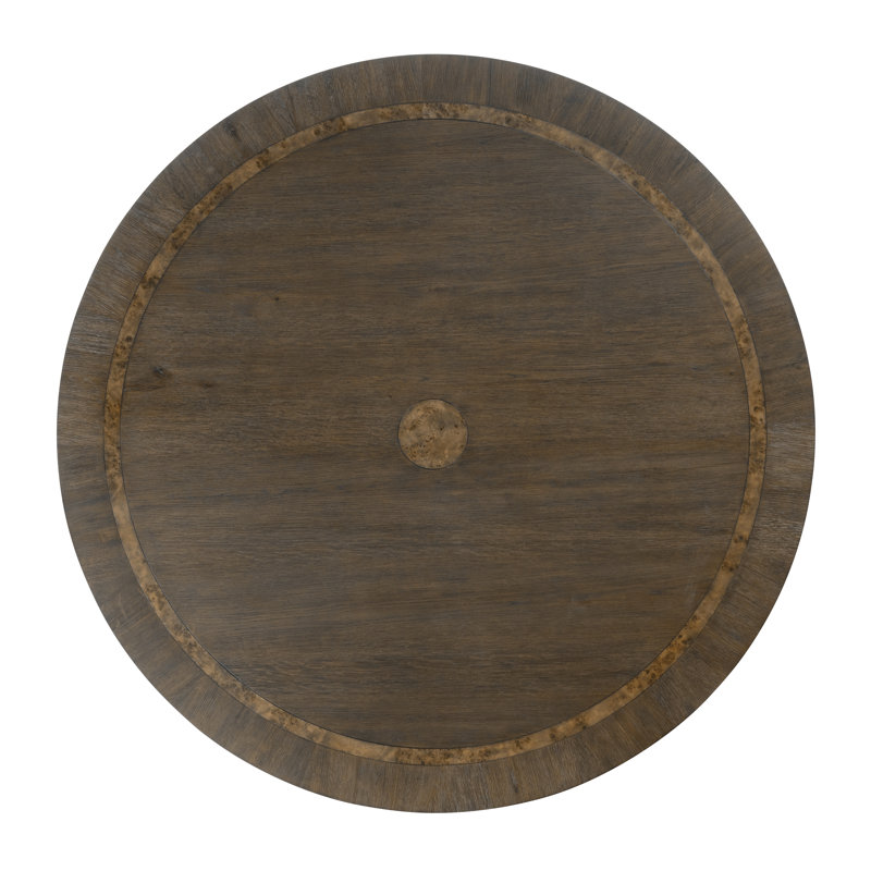 Monterey Round Solid Wood Dining Table, Hawthorne Dark