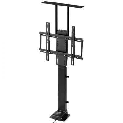 Motorized TV Lift Stand, 120 lbs max Load Adjustable TV Lift Stand Mount Bracket, Vertical Electric TV Bracket with Remote Control, Motorized TV Stand with Max VESA 24 x 16 in, for 32-70 in TVs