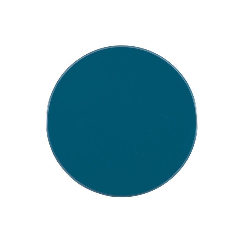 Fiama End Table, Dark Teal, 22.25" H x 17" W x 17" D