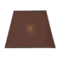 Fabric Square Lamp Shade, Grey Brown, 35cm H x 40cm W x 40cm D 