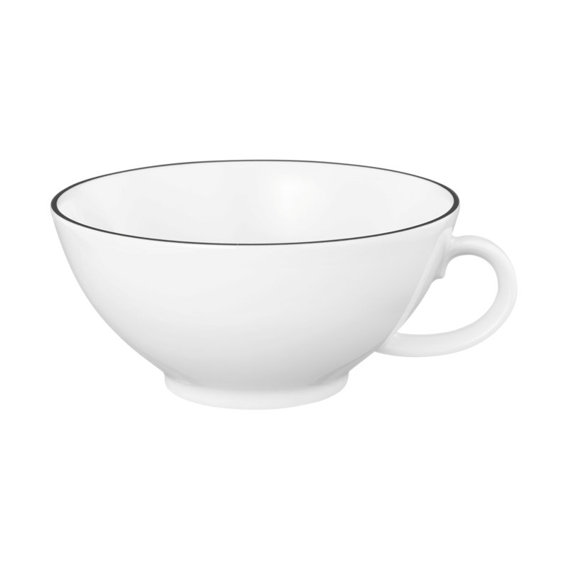 Lido Black Line 18 Piece Tea Set
