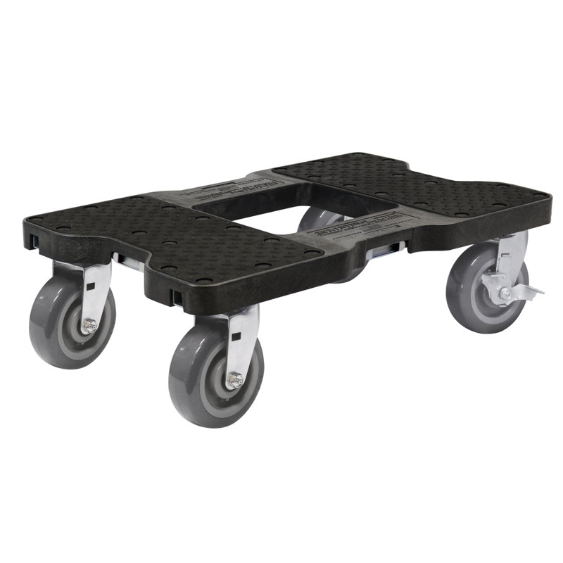 Chariot Snap-Loc de 1800 lb Super-Duty E-Track, Noir