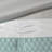 8 Piece Comforter Set Seafoam/Grey Queen