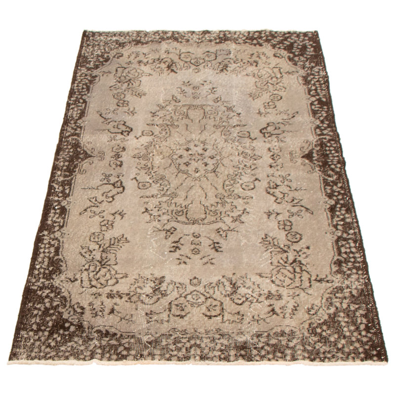 Tapis gris à transition de couleur 7 pi 3 po x 3 pi 9 po