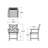 Lakeside POLYWOOD Chippendale Dining Arm Chair-9706054