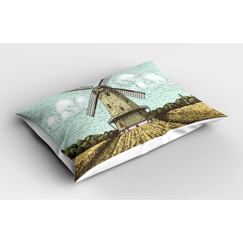 Dutch Polyester Sham Set, King