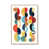Natural Wood Single Picture Framed Paper